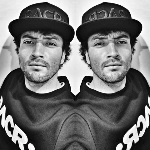 Unisex Black Snapback Cap - Black Logo Unisex Black Snapback Cap - Black Logo