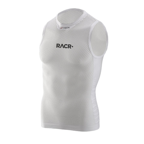 Breathable White Tank Top by X-tech  Breathable White Tank Top by X-tech