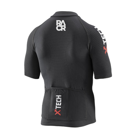 Black Technical Cycling Jersey by X-tech Black Technical Cycling Jersey by X-tech