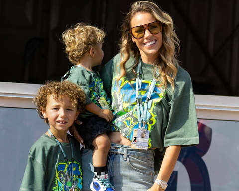 Kids Loose Fit Green Short Sleeve T-shirt - We All Race