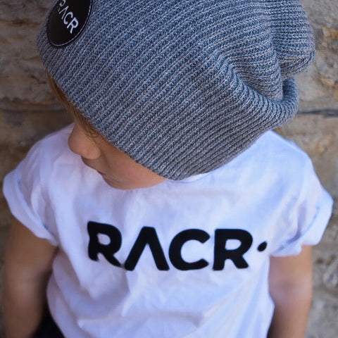 Kids T-shirt RACR• White