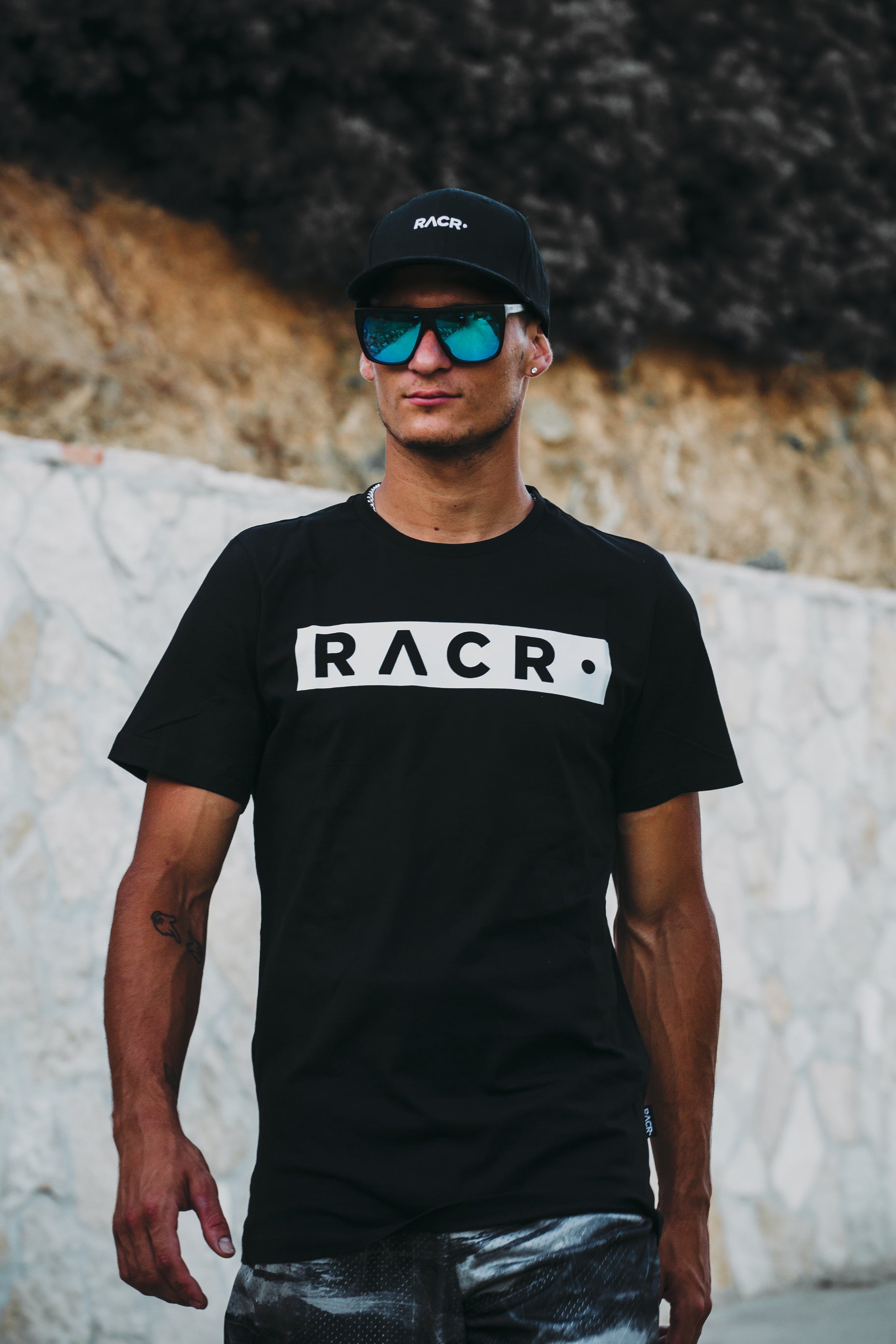 Multilogo T-shirt RACR• Black