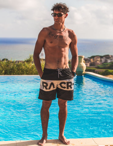 RACR• Swim Shorts Black