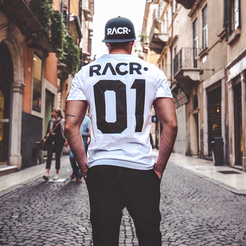 T-shirt RACR• 01 Bianca