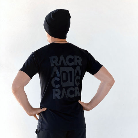 T-shirt RACR• 01 Logo Black