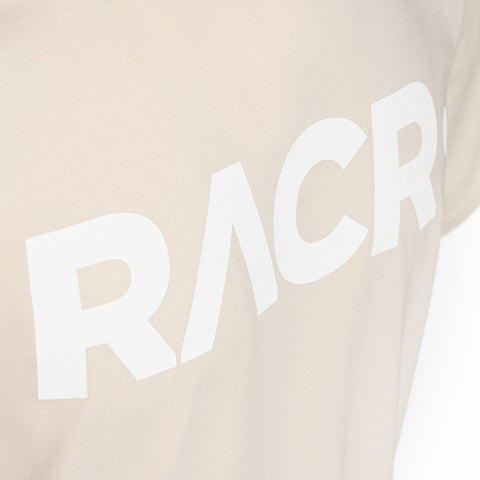 T-shirt RACR• Beige New