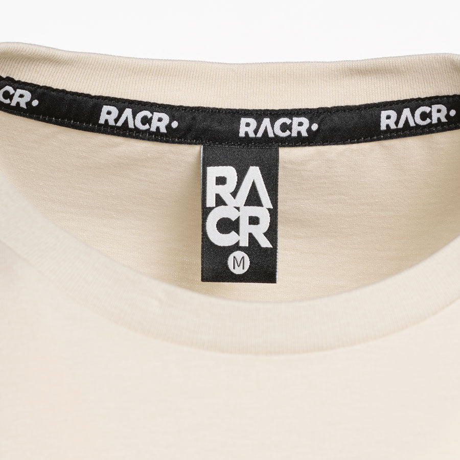 T-shirt RACR• Beige New