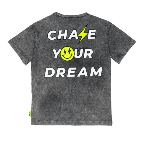 T-shirt RACR• Larga Chase Your Dream Bambino New
