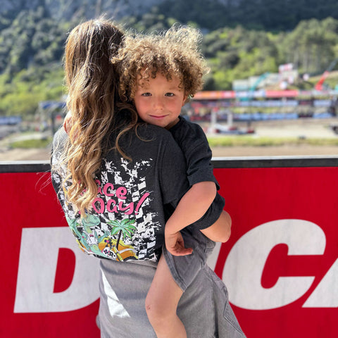 T-shirt RACR• Larga Race Day New