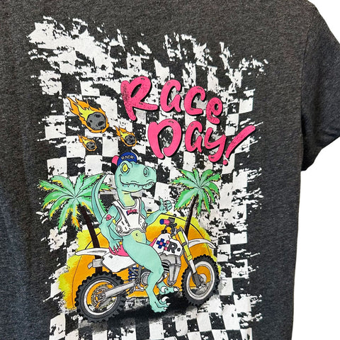 T-shirt RACR• Larga Race Day Bambino New