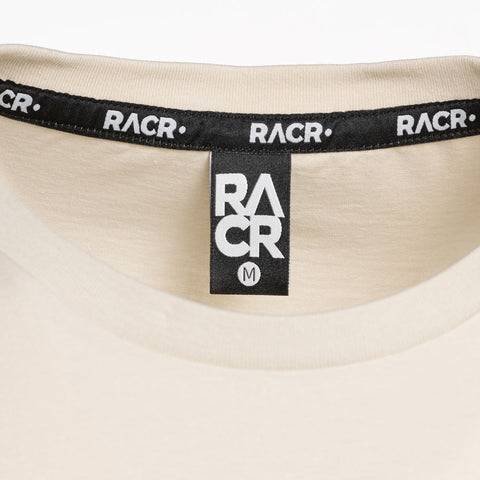 maglia beige unisex girocollo in cotone