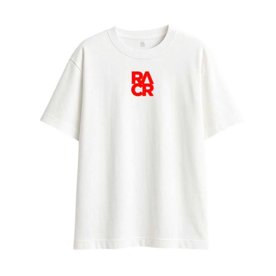 maglia bianca unisex larga