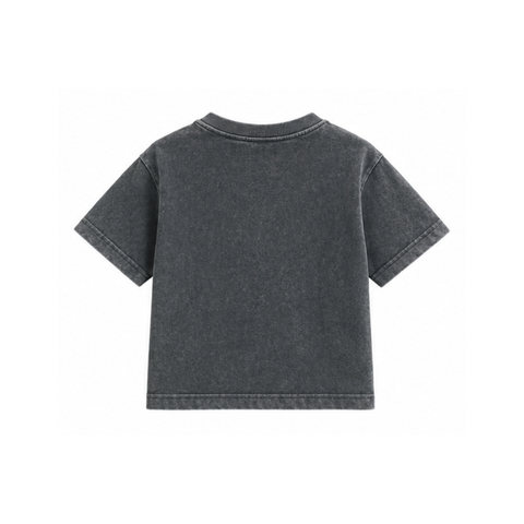 Maglia Grigia a Maniche Corte Larga Bambino - Let’s Race