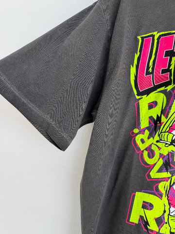 Maglia Grigia a Maniche Corte Larga Unisex - Let’s Race