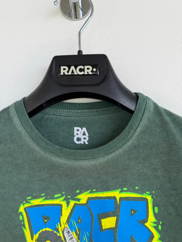 Maglia Verde a Maniche Corte Larga Bambino - We All Race