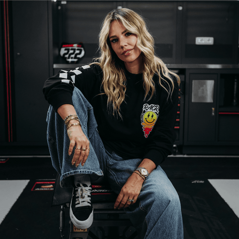 Maglia Nera a Maniche Lunghe Unisex – Chasing Sunsets