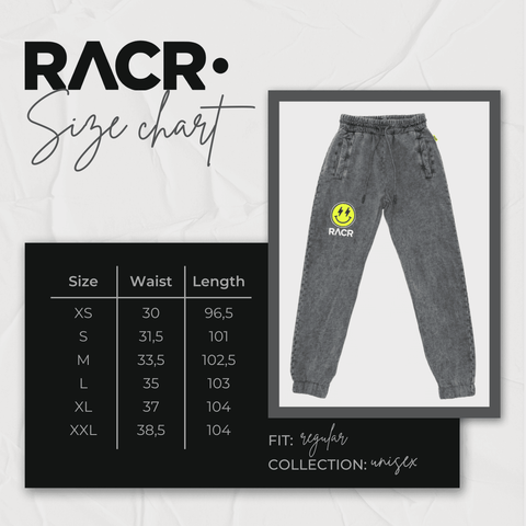 Pantaloni Lunghi Grigio Scuro Unisex - Chase Your Dream