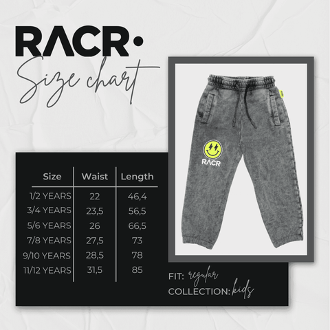 Pantaloni Lunghi Grigio Scuro Bambino - Chase Your Dream