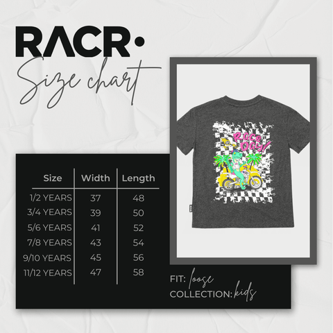 Maglia Grigia a Maniche Corte Larga Bambino - Race Day