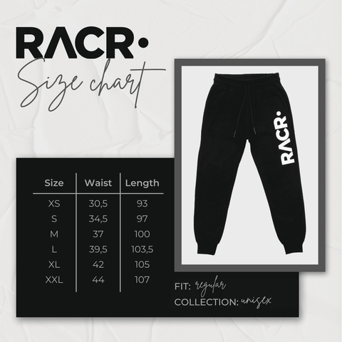 Pantaloni Lunghi Neri Unisex