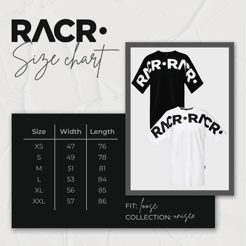 Maglia Bianca a Maniche Corte Larga Unisex