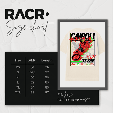 Maglia Panna a Maniche Corte Larga Unisex - Cairoli