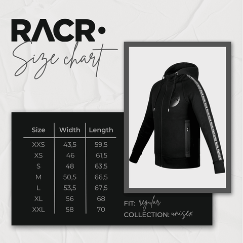 Felpa Nera con Cappuccio Unisex Sportiva