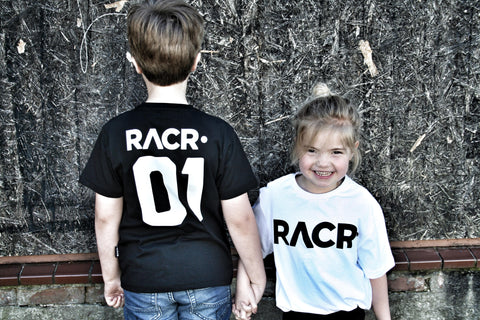 T-shirt RACR• 01 Nera Bambino