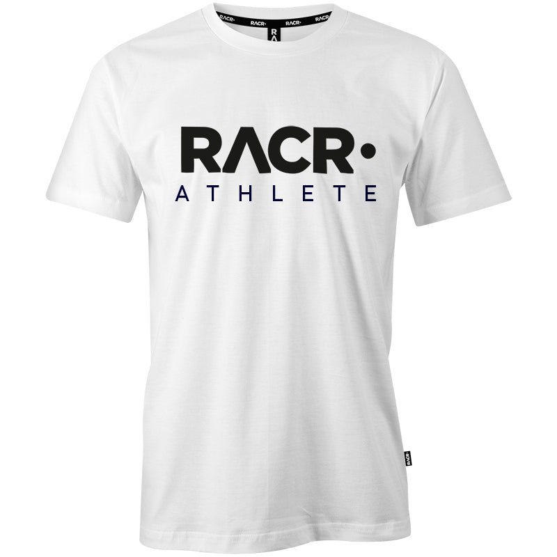 T-shirt RACR• Athlete White NEW