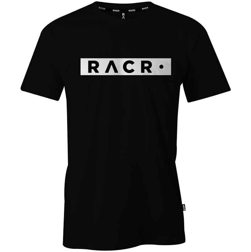 T-shirt RACR• Nera Multilogo