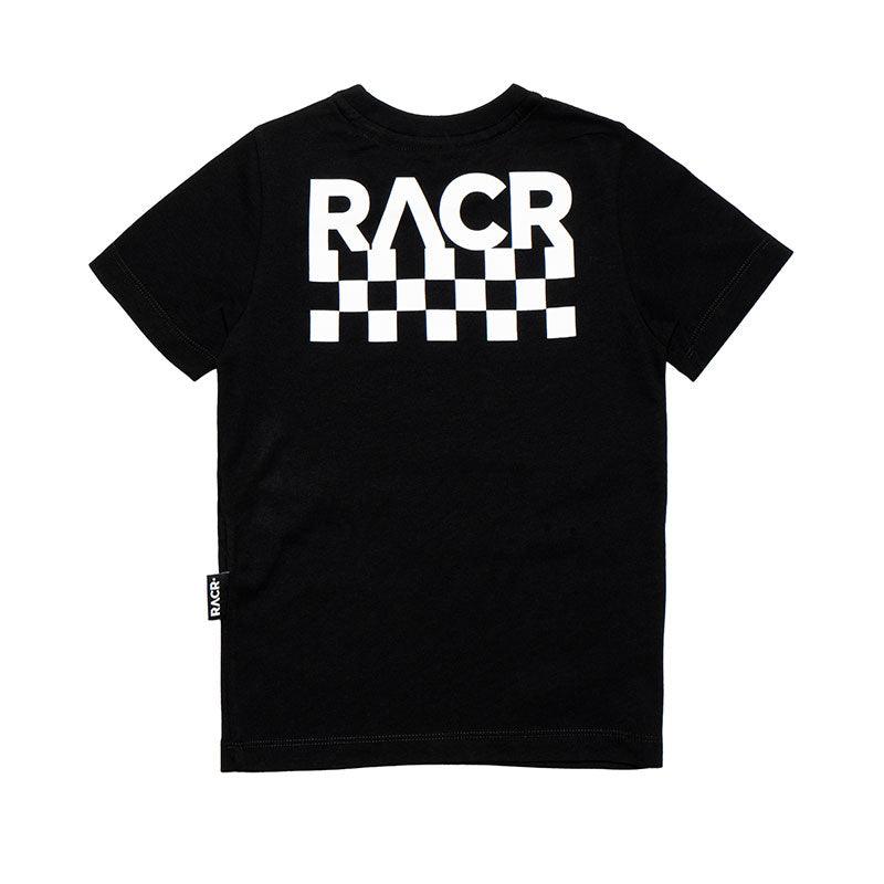 T-shirt RACR• Nera Bandiera a Scacchi Bambino NEW - RACR s.r.l.s.