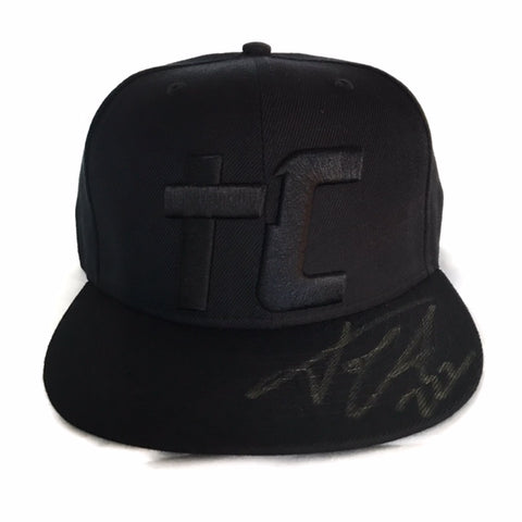 Cappello TC Logo Nero Autografato