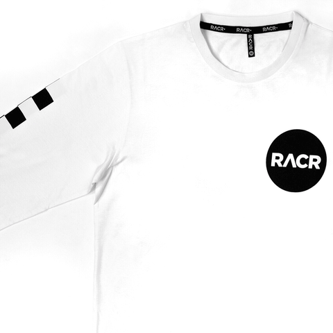 Maglia a Maniche Lunghe RACR• - Bandiera a Scacchi